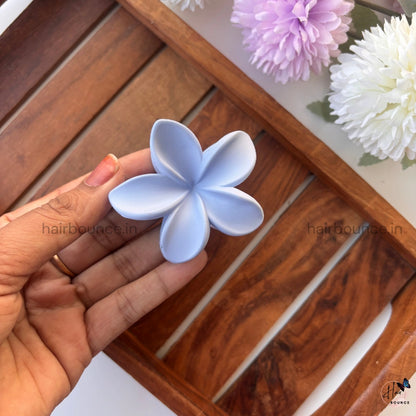 Pastel Bloom Matte Hair Claw – Medium