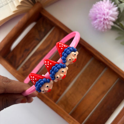 Funny Face Cartoon Headband