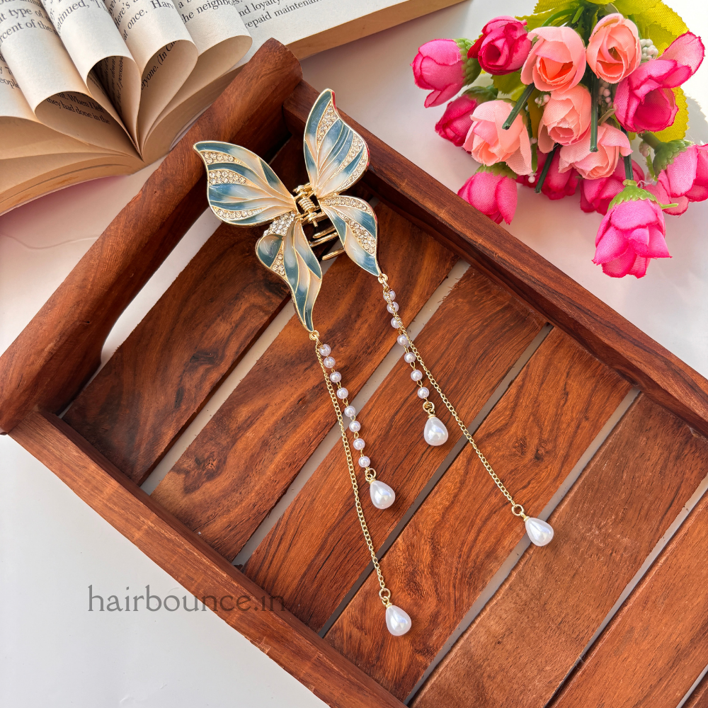 Cute Hanging Butterfly Hair Claw - High Quality Cluther