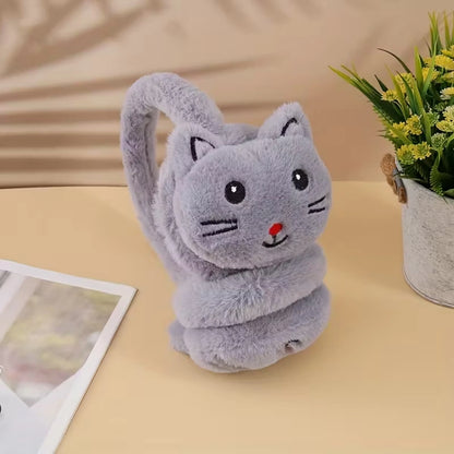 Cozy Kitty Plush Earmuff