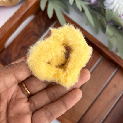 Heart Fur Hair Claw - Small