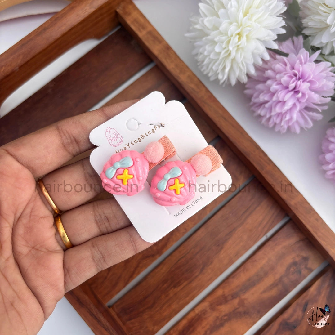 Sweet Macaron Kids Snap Hair Clips