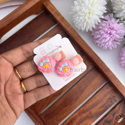 Sweet Macaron Kids Snap Hair Clips