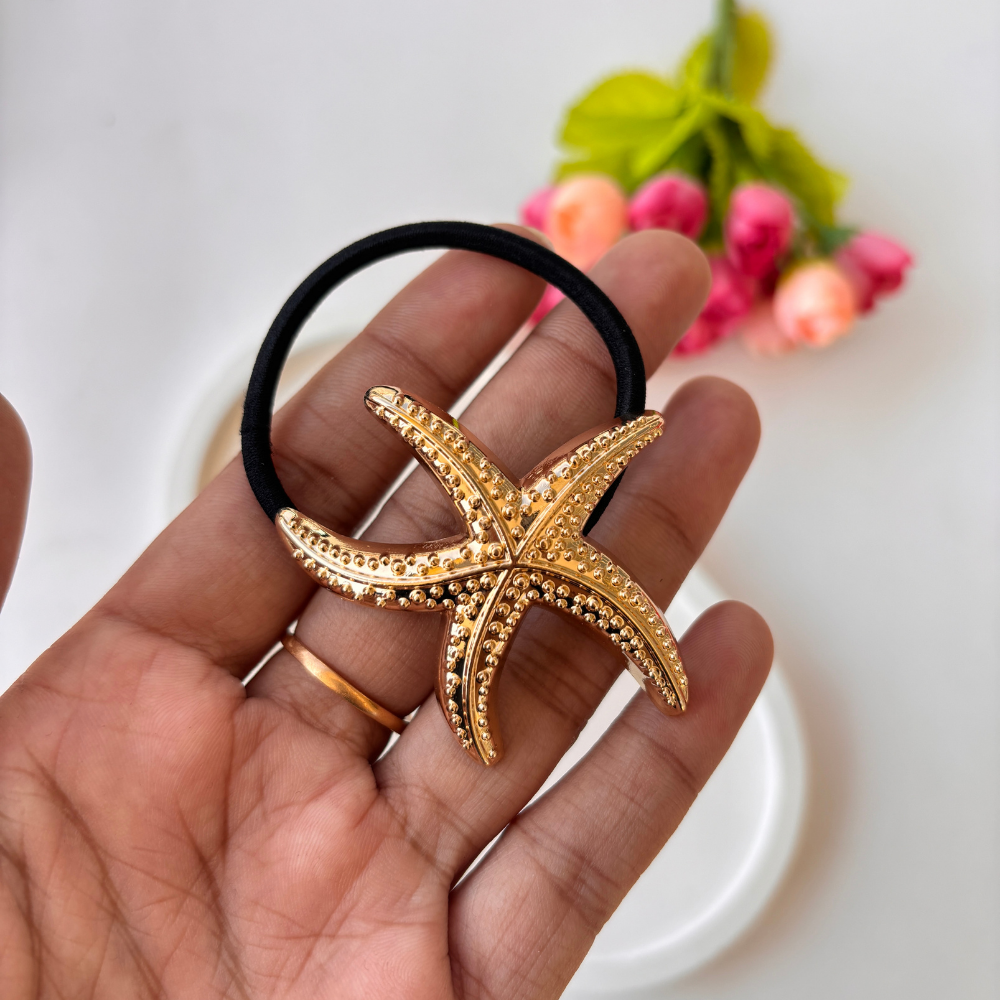 Dotted Star Fish Pony Cuff