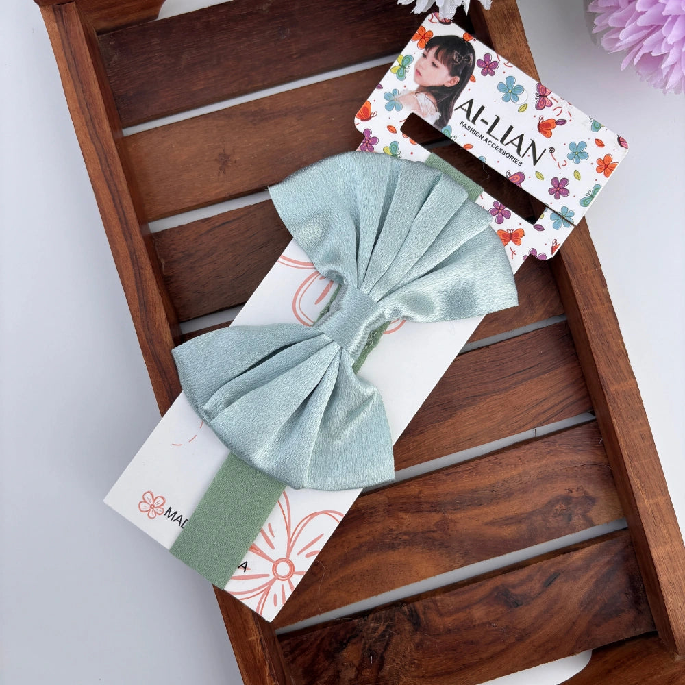Shinny Bow Newborn Headband
