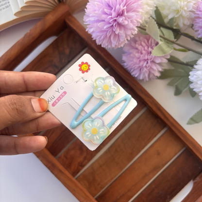 Happy Faces Hair Clip