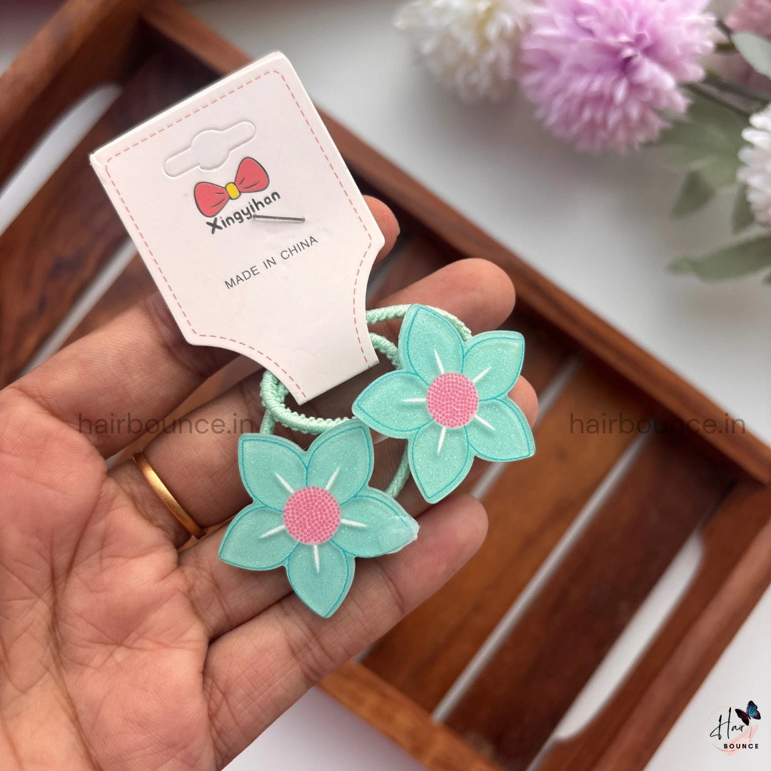 Cute Flower Rubber Bands