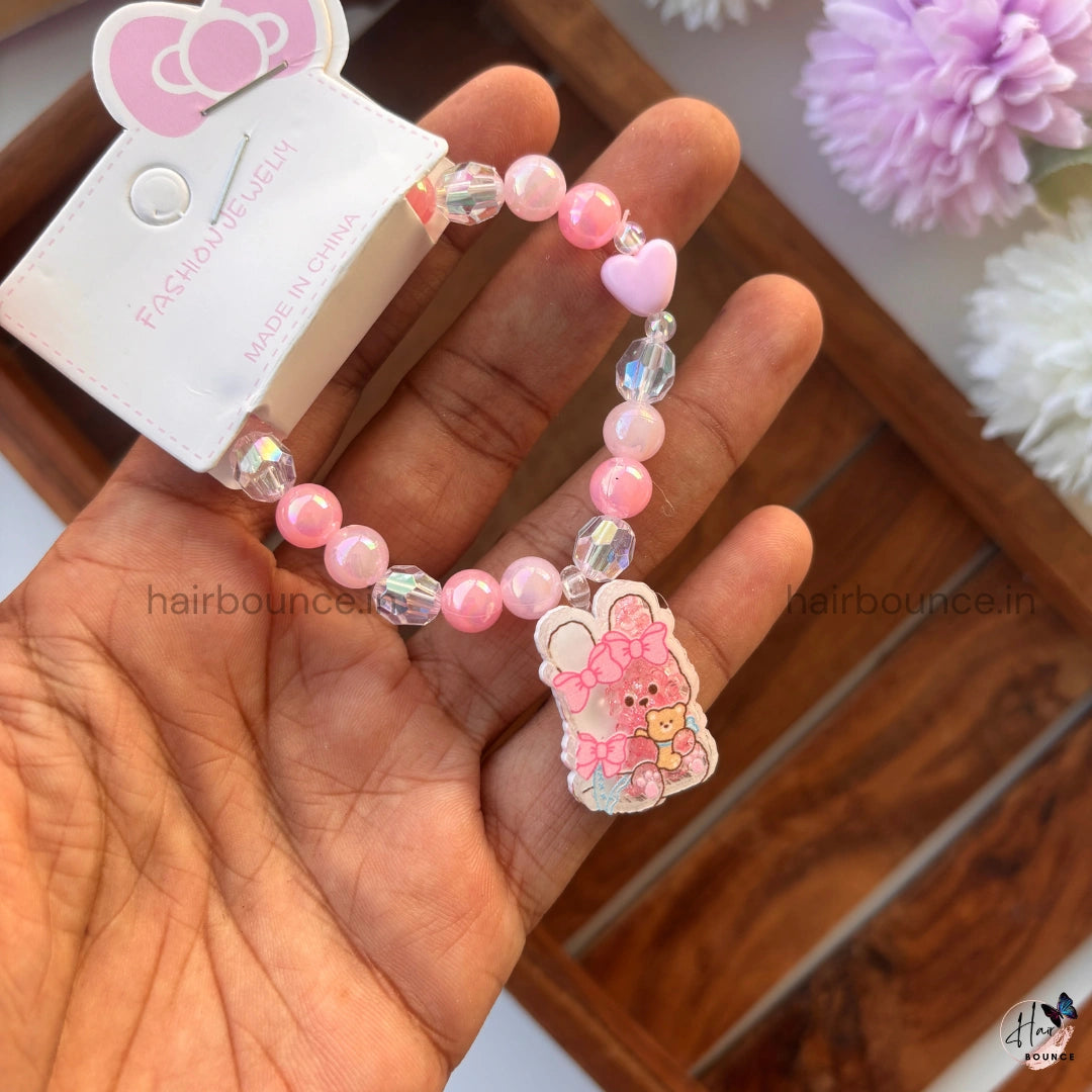 Kids Cute Beaded Charm Bracelet