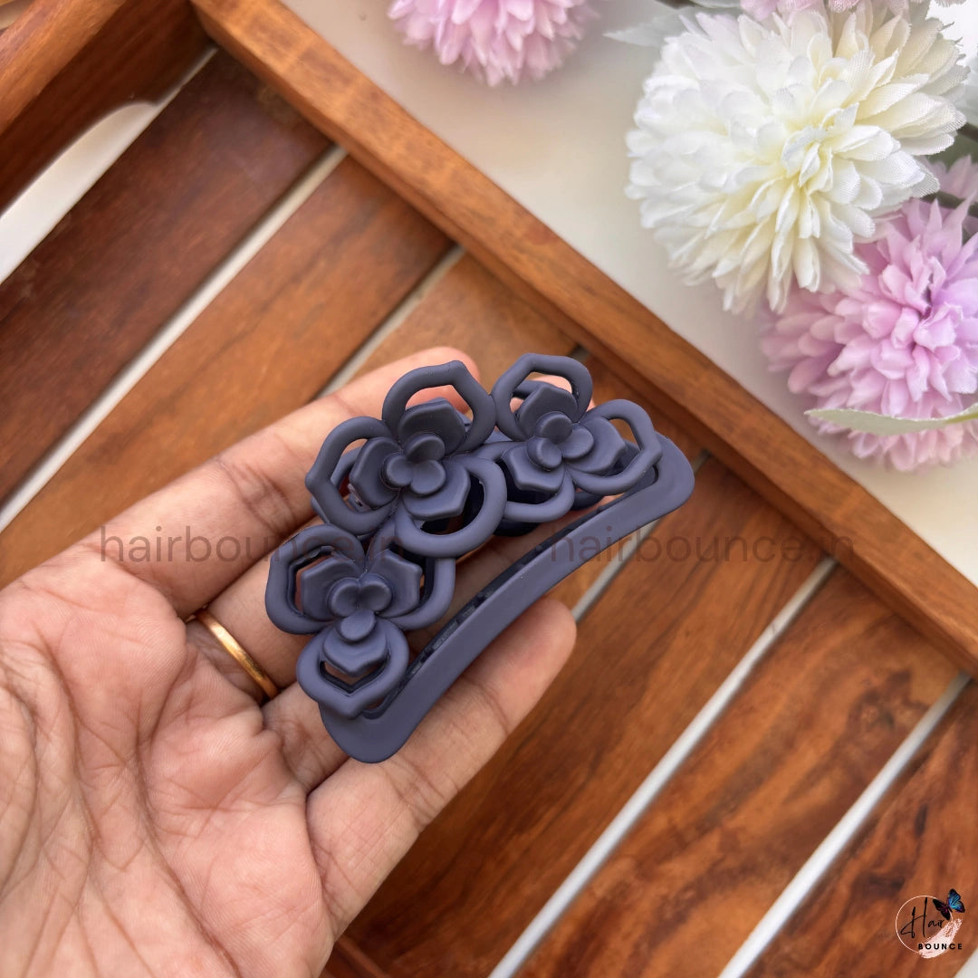 Rose Garden Hair Claw – Medium