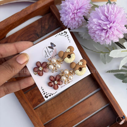 Sweet Charm Hair Clip Set
