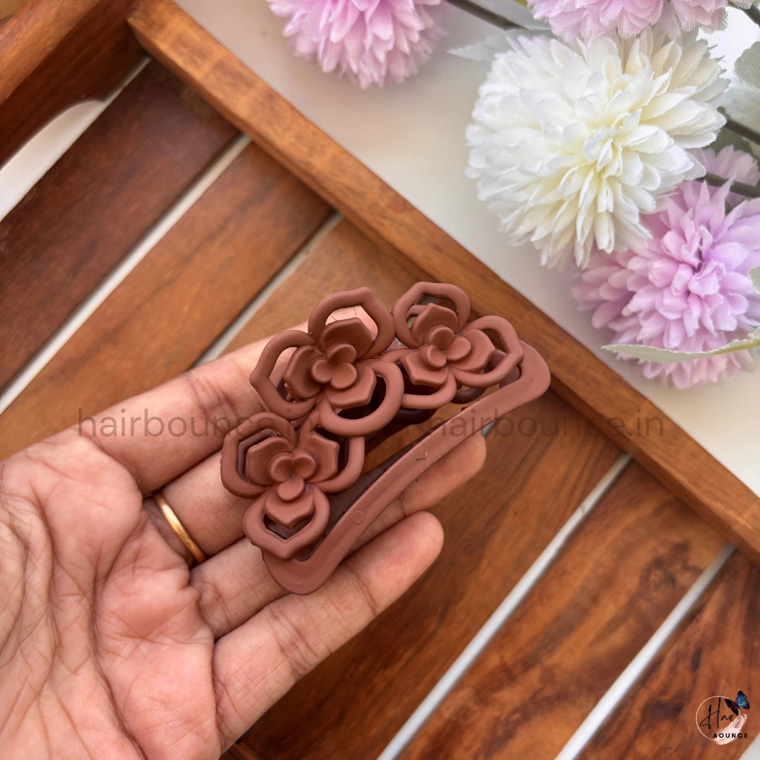 Rose Garden Hair Claw – Medium