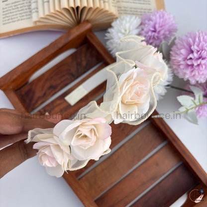 Elegant Rose Hair Band for Girls