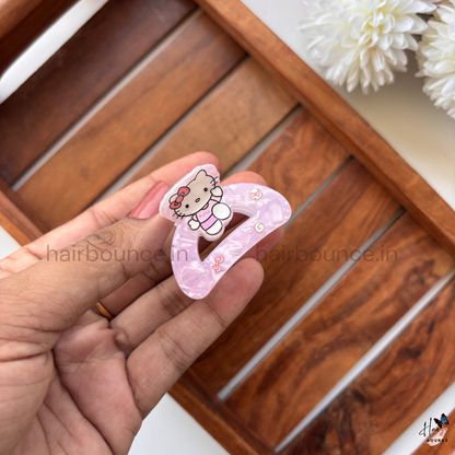 Hello Kitty Pastel Kawaii Hair Claw – Medium