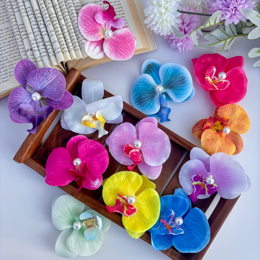 Orchid Pearl Hair Clip