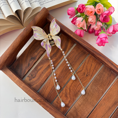 Cute Hanging Butterfly Hair Claw - High Quality Cluther