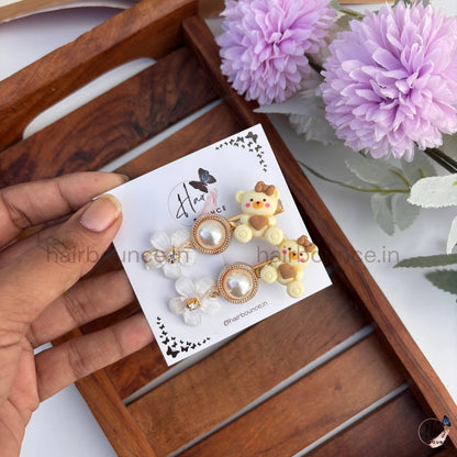 Sweet Charm Hair Clip Set