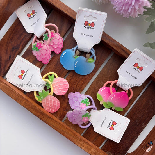 Cute Fruit Rubber Bands