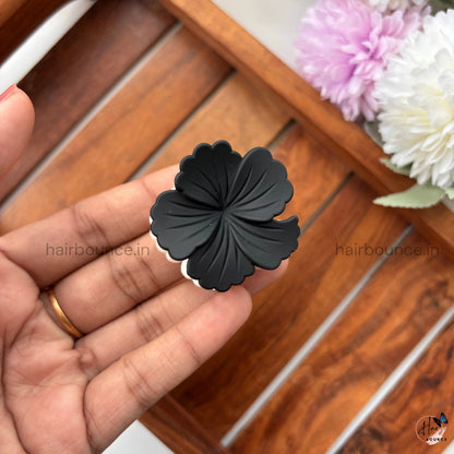 Dual Colour Hibiscus Hair Claw - Small