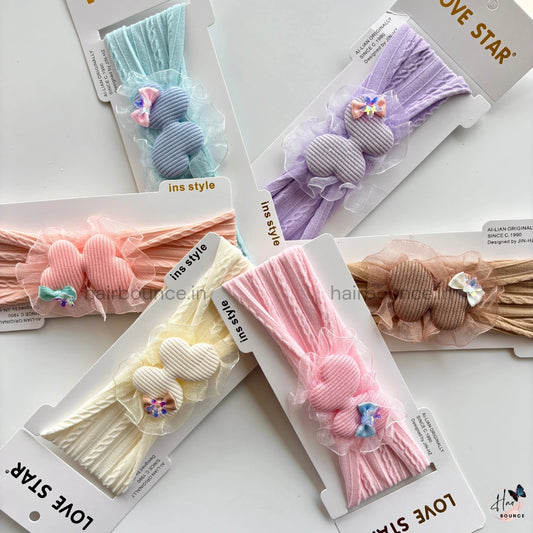 Soft Puff Bow Newborn Baby Headband