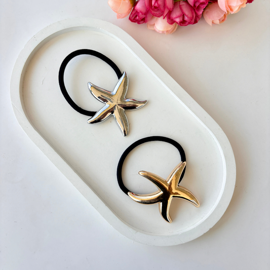 Plain Star Fish Pony Cuff