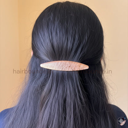 Veloura Luxe Barrette – Signature Metallic Collection