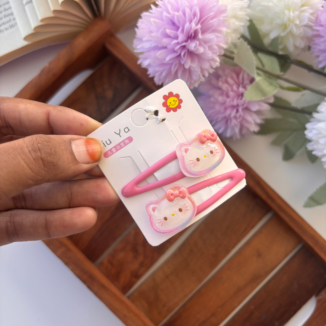 Happy Faces Hair Clip