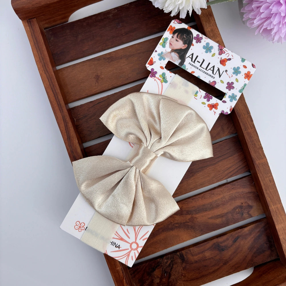 Shinny Bow Newborn Headband