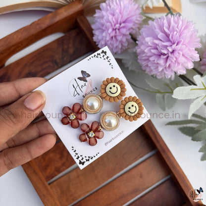 Sweet Charm Hair Clip Set