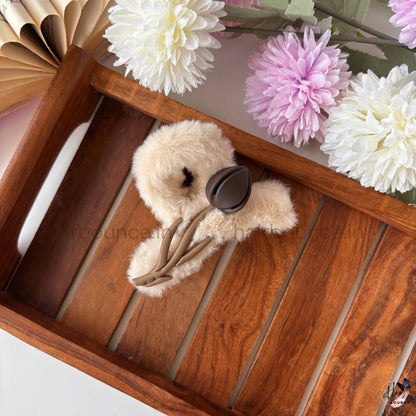 Fur Tulip Hair Claw – Large