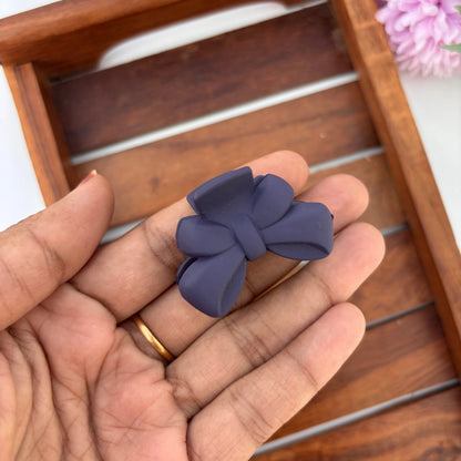 Bow Shape Hair Claw - Small