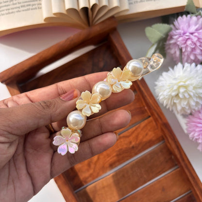 Flower Lock Banana Clip - Large