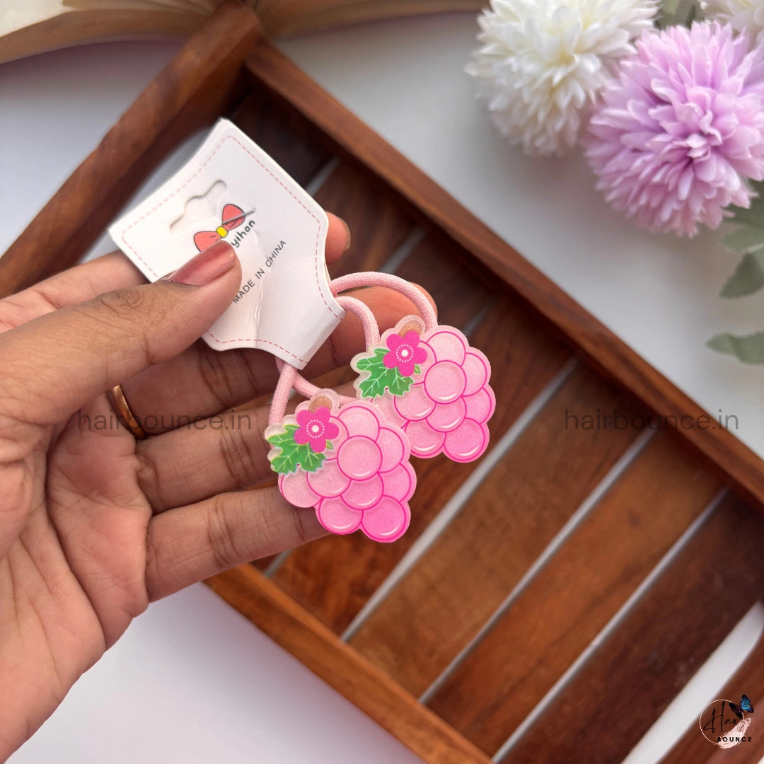 Cute Fruit Rubber Bands