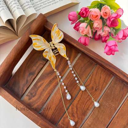 Cute Hanging Butterfly Hair Claw - High Quality Cluther