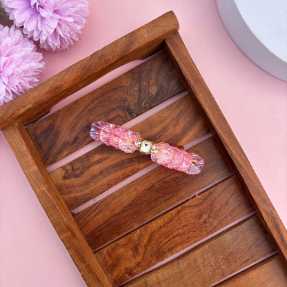 Rose Glimmer Center Clip