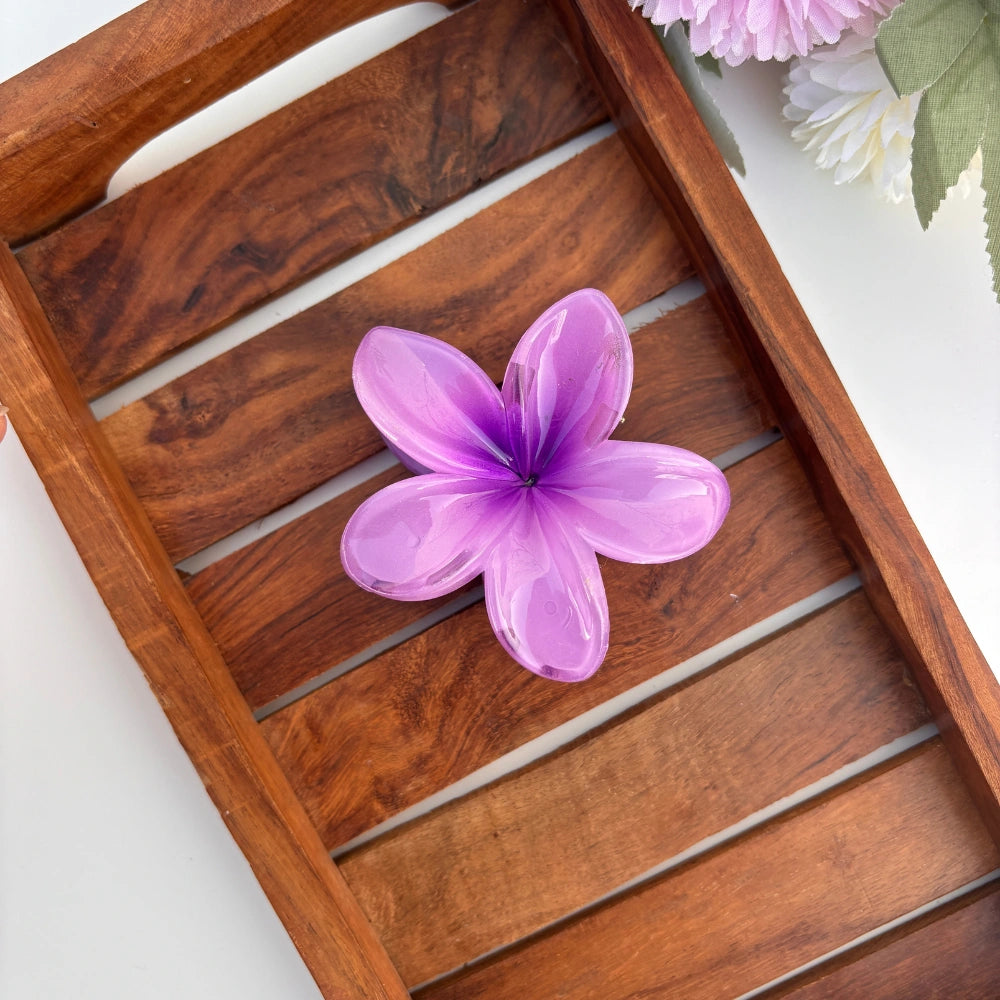 Tropical Bloom Hair Claw - Large