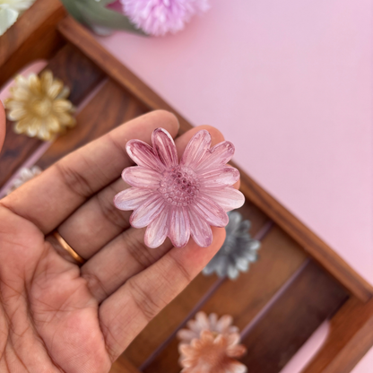 Sunset Bloom Hair Claw - Small