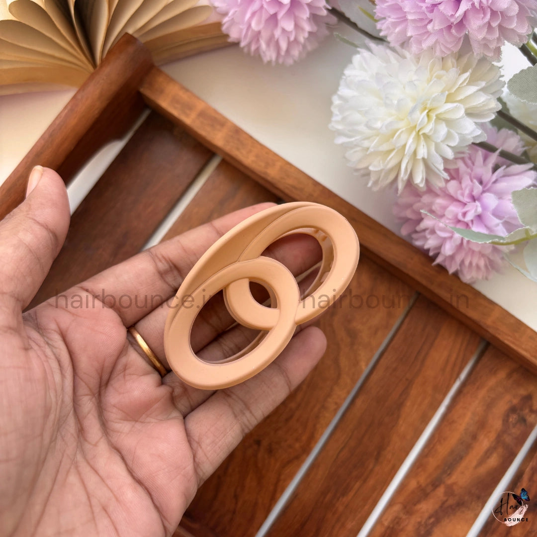 Infinity Link Hair Claw for Women – Medium