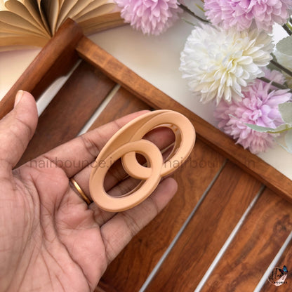 Infinity Link Hair Claw for Women – Medium