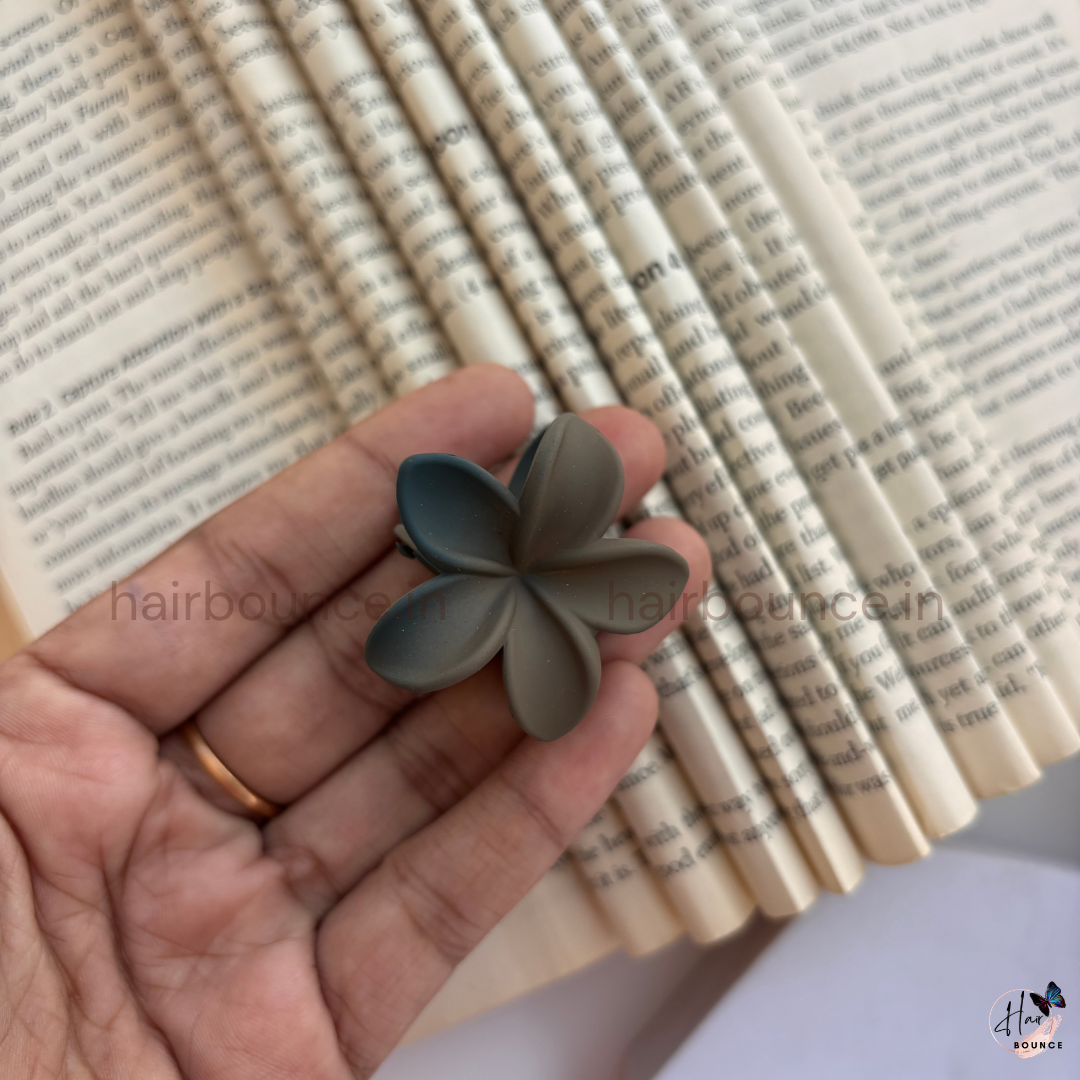 Pastel Blossom Matte Flower Hair Claw - Small