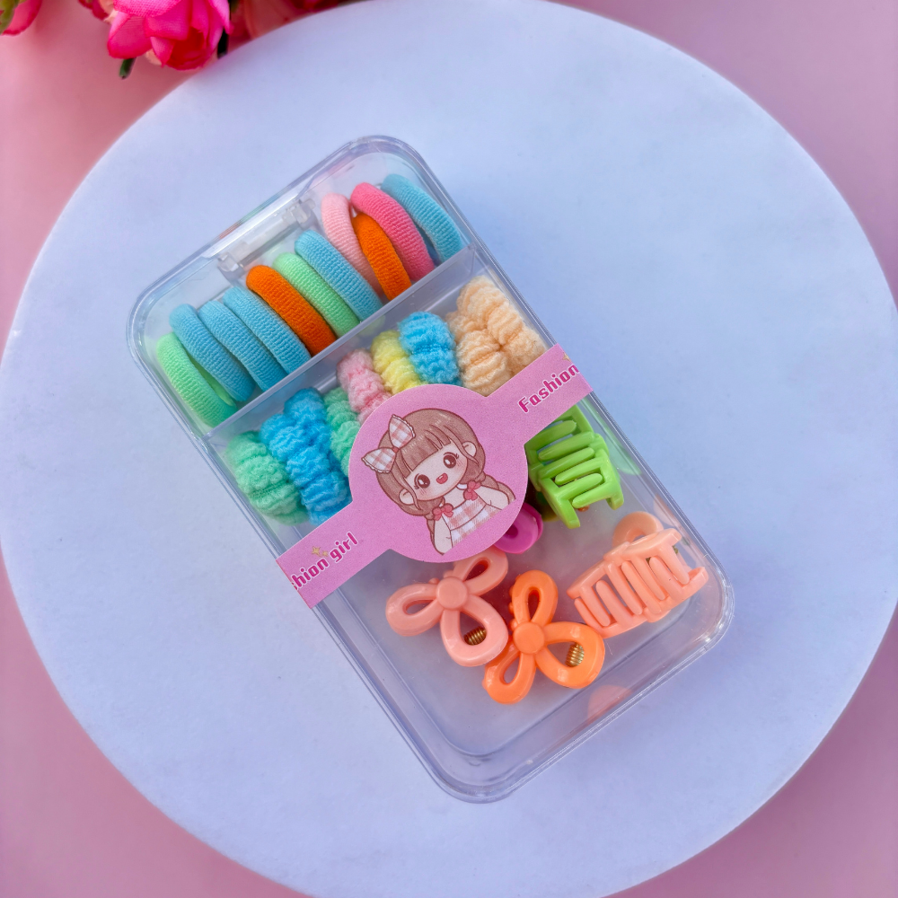 Rubber Bands and Small Hair Claws