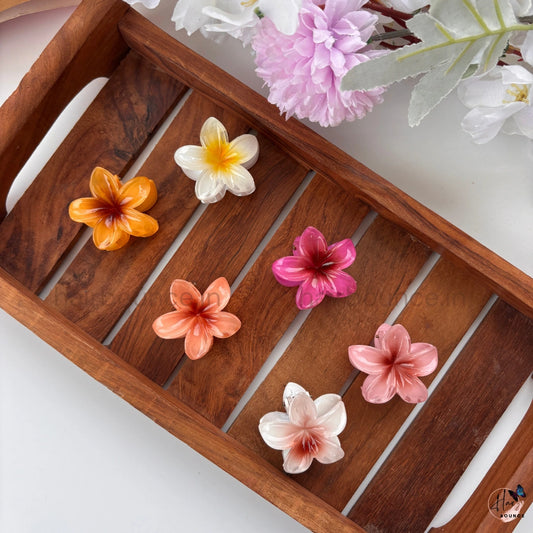 Sunshine Petal Mini Hair Claw - Small