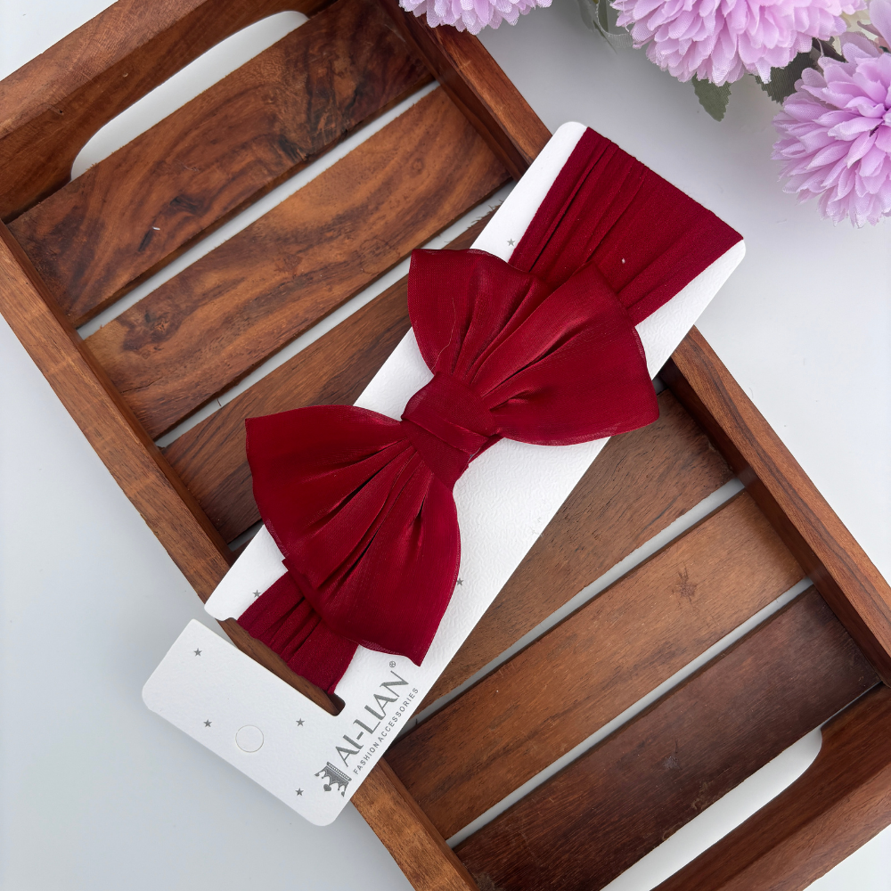 Blush Bow New Born Baby Headband