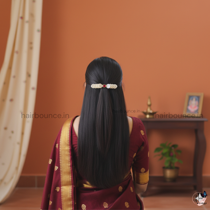 Pure White Center Clip