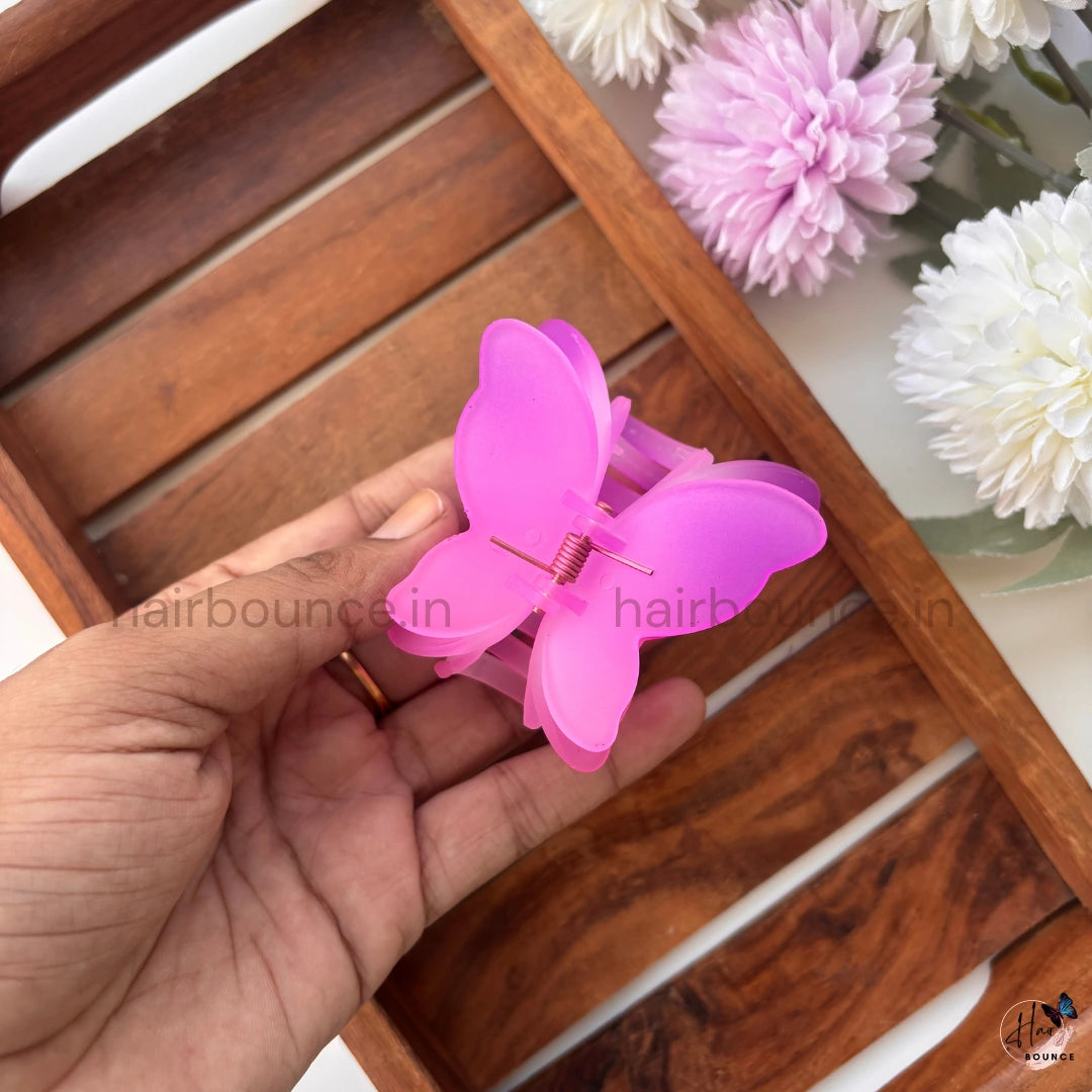 Rainbow Smooth Finish Butterfly - Large