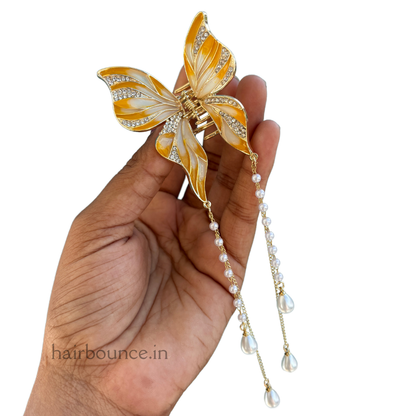 Cute Hanging Butterfly Hair Claw - High Quality Cluther