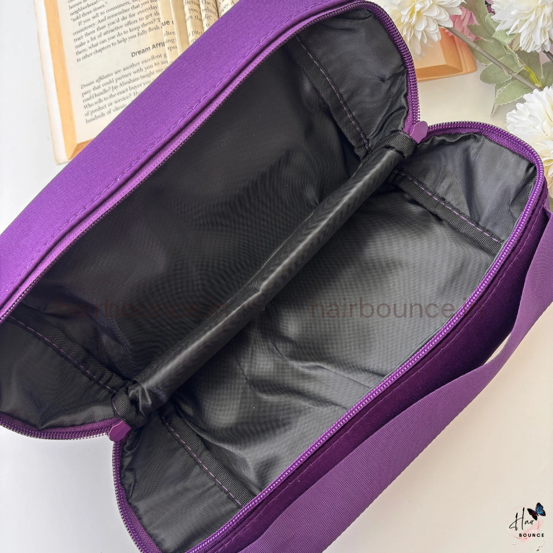 Travel Makeup Organizer Bag – Waterproof Cosmetic & Toiletry Pouch