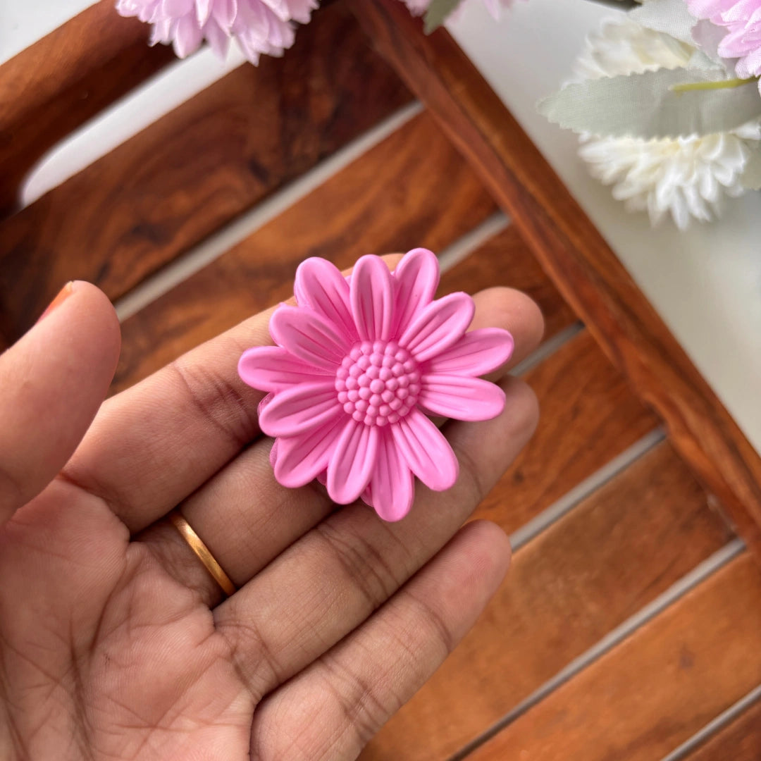 Bright Shades Sunflower Hair Claw - Small