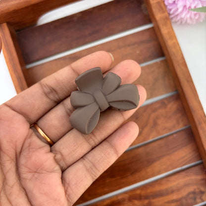 Bow Shape Hair Claw - Small