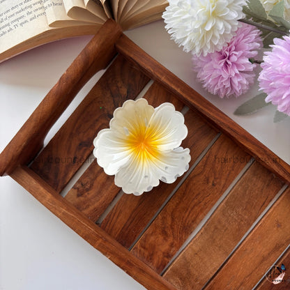 Shinny Hibiscus Hair Claw - Large