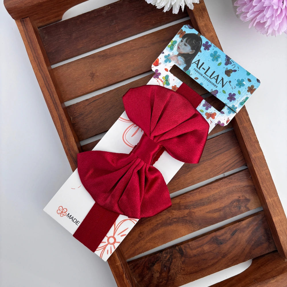 Shinny Bow Newborn Headband